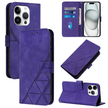 Load image into Gallery viewer, Crossbody 3D Embossed Flip Leather Phone Case, For iPhone 16e / 17e, For iPhone 17 Pro Max, For iPhone 17 Pro, For iPhone 17, For iPhone Air, For iPhone 16 Pro Max, For iPhone 16 Pro, For iPhone 16 Plus