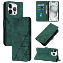 Load image into Gallery viewer, Crossbody 3D Embossed Flip Leather Phone Case, For iPhone 16e / 17e, For iPhone 17 Pro Max, For iPhone 17 Pro, For iPhone 17, For iPhone Air, For iPhone 16 Pro Max, For iPhone 16 Pro, For iPhone 16 Plus