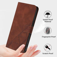 Load image into Gallery viewer, Crossbody 3D Embossed Flip Leather Phone Case, For iPhone 16e / 17e, For iPhone 17 Pro Max, For iPhone 17 Pro, For iPhone 17, For iPhone Air, For iPhone 16 Pro Max, For iPhone 16 Pro, For iPhone 16 Plus