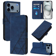 Load image into Gallery viewer, Crossbody 3D Embossed Flip Leather Phone Case, For iPhone 16e / 17e, For iPhone 17 Pro Max, For iPhone 17 Pro, For iPhone 17, For iPhone Air, For iPhone 16 Pro Max, For iPhone 16 Pro, For iPhone 16 Plus
