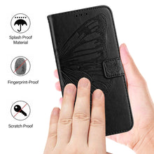 Load image into Gallery viewer, Embossed Butterfly Leather Phone Case, For iPhone 17e / 16e, For iPhone 17 Pro Max, For iPhone 17 Pro, For iPhone 17, For iPhone Air, For iPhone 16 Pro Max