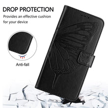 Load image into Gallery viewer, Embossed Butterfly Leather Phone Case, For iPhone 18 Pro / 17 Pro, For iPhone 18 Pro Max / 17 Pro Max, For iPhone 17e / 16e, For iPhone 17, For iPhone Air, For iPhone 16 Pro Max