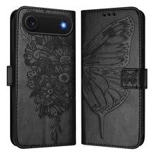 Load image into Gallery viewer, Embossed Butterfly Leather Phone Case, For iPhone 17e / 16e, For iPhone 17 Pro Max, For iPhone 17 Pro, For iPhone 17, For iPhone Air, For iPhone 16 Pro Max