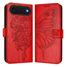 Load image into Gallery viewer, Embossed Butterfly Leather Phone Case, For iPhone 17e / 16e, For iPhone 17 Pro Max, For iPhone 17 Pro, For iPhone 17, For iPhone Air, For iPhone 16 Pro Max