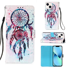 Load image into Gallery viewer, 3D Painting Horizontal Flip Leather Phone Case, For iPhone 16 Pro, For iPhone 16 Plus, For iPhone 16, For iPhone 15 Pro Max, For iPhone 15 Pro, For iPhone 15 Plus