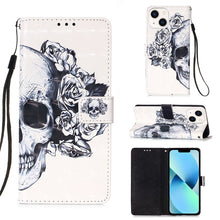 Load image into Gallery viewer, 3D Painting Horizontal Flip Leather Phone Case, For iPhone 16 Pro, For iPhone 16 Plus, For iPhone 16, For iPhone 15 Pro Max, For iPhone 15 Pro, For iPhone 15 Plus