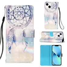 Load image into Gallery viewer, 3D Painting Horizontal Flip Leather Phone Case, For iPhone 15, For iPod Touch 7 / 6 / 5