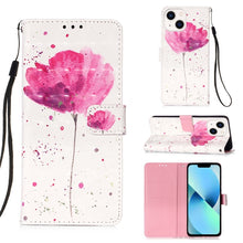 Load image into Gallery viewer, 3D Painting Horizontal Flip Leather Phone Case, For iPhone 15, For iPod Touch 7 / 6 / 5
