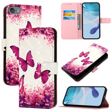 Load image into Gallery viewer, 3D Painting Horizontal Flip Leather Phone Case, For iPhone 15, For iPod Touch 7 / 6 / 5