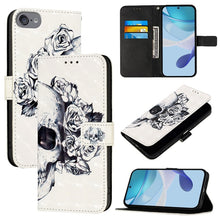 Load image into Gallery viewer, 3D Painting Horizontal Flip Leather Phone Case, For iPhone 15, For iPod Touch 7 / 6 / 5