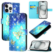 Load image into Gallery viewer, 3D Painting Horizontal Flip Leather Phone Case, For iPhone 17e / 16e, For iPhone 17 Pro Max, For iPhone 17 Pro, For iPhone 17, For iPhone Air, For iPhone 16 Pro Max