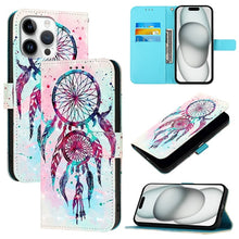 Load image into Gallery viewer, 3D Painting Horizontal Flip Leather Phone Case, For iPhone 17e / 16e, For iPhone 17 Pro Max, For iPhone 17 Pro, For iPhone 17, For iPhone Air, For iPhone 16 Pro Max