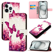 Load image into Gallery viewer, 3D Painting Horizontal Flip Leather Phone Case, For iPhone 17e / 16e, For iPhone 17 Pro Max, For iPhone 17 Pro, For iPhone 17, For iPhone Air, For iPhone 16 Pro Max