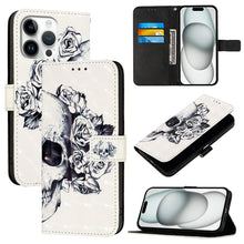 Load image into Gallery viewer, 3D Painting Horizontal Flip Leather Phone Case, For iPhone 17e / 16e, For iPhone 17 Pro Max, For iPhone 17 Pro, For iPhone 17, For iPhone Air, For iPhone 16 Pro Max