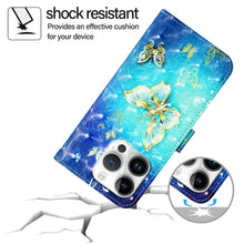 Load image into Gallery viewer, 3D Painting Horizontal Flip Leather Phone Case, For iPhone 16 Pro, For iPhone 16 Plus, For iPhone 16, For iPhone 15 Pro Max, For iPhone 15 Pro, For iPhone 15 Plus
