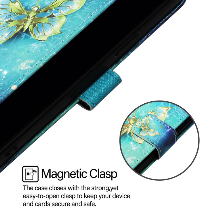 3D Painting Horizontal Flip Leather Phone Case, For iPhone 18 Pro / 17 Pro, For iPhone 18 Pro Max / 17 Pro Max, For iPhone 17e / 16e, For iPhone 17, For iPhone Air, For iPhone 16 Pro Max