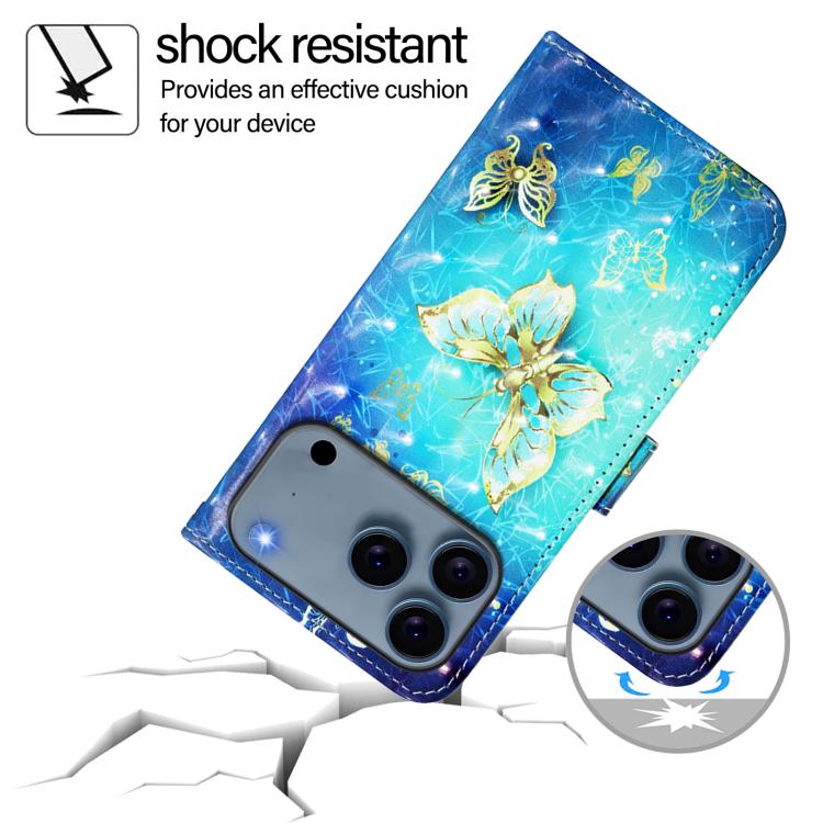 3D Painting Horizontal Flip Leather Phone Case, For iPhone 18 Pro / 17 Pro, For iPhone 18 Pro Max / 17 Pro Max, For iPhone 17e / 16e, For iPhone 17, For iPhone Air, For iPhone 16 Pro Max