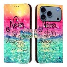 Load image into Gallery viewer, 3D Painting Horizontal Flip Leather Phone Case, For iPhone 17e / 16e, For iPhone 17 Pro Max, For iPhone 17 Pro, For iPhone 17, For iPhone Air, For iPhone 16 Pro Max