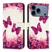 Load image into Gallery viewer, 3D Painting Horizontal Flip Leather Phone Case, For iPhone 17e / 16e, For iPhone 17 Pro Max, For iPhone 17 Pro, For iPhone 17, For iPhone Air, For iPhone 16 Pro Max