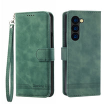 Load image into Gallery viewer, Dierfeng Dream Line TPU + PU Leather Phone Case