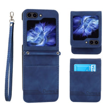 Load image into Gallery viewer, Dierfeng Dream Line TPU + PU Leather Phone Case