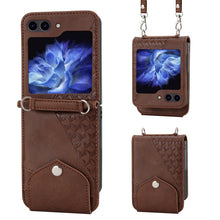 Load image into Gallery viewer, Cubic Grid Calf Texture Magnetic Leather Phone Case