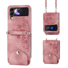 Load image into Gallery viewer, Skin Feel Flowers Embossed Wallet Leather Phone Case