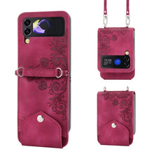 Load image into Gallery viewer, Skin Feel Flowers Embossed Wallet Leather Phone Case