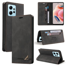 Load image into Gallery viewer, Skin Feel Anti-theft Brush Horizontal Flip Leather Case with Holder, For Xiaomi Redmi Note 13 5G, For Xiaomi Redmi 13C, For Xiaomi Redmi Note 13 Pro+, For Xiaomi Redmi Note 13 Pro 5G, For Xiaomi 13T, For Xiaomi Redmi 12                                 ...