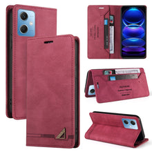 Load image into Gallery viewer, Skin Feel Anti-theft Brush Horizontal Flip Leather Case with Holder, For Xiaomi Redmi Note 12 India/Poco X5, For Xiaomi Redmi 12C/11A, For Xiaomi 13 Pro