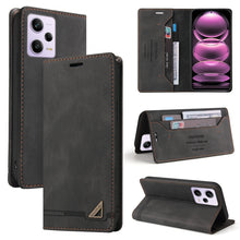 Load image into Gallery viewer, Skin Feel Anti-theft Brush Horizontal Flip Leather Case with Holder, For Xiaomi Redmi Note 13 5G, For Xiaomi Redmi 13C, For Xiaomi Redmi Note 13 Pro+, For Xiaomi Redmi Note 13 Pro 5G, For Xiaomi 13T, For Xiaomi Redmi 12                                 ...