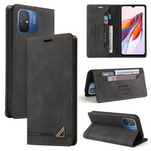 Load image into Gallery viewer, Skin Feel Anti-theft Brush Horizontal Flip Leather Case with Holder, For Xiaomi Redmi Note 12 India/Poco X5, For Xiaomi Redmi 12C/11A, For Xiaomi 13 Pro