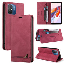 Load image into Gallery viewer, Skin Feel Anti-theft Brush Horizontal Flip Leather Case with Holder, For Xiaomi Redmi Note 12 India/Poco X5, For Xiaomi Redmi 12C/11A, For Xiaomi 13 Pro