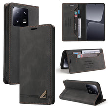 Load image into Gallery viewer, Skin Feel Anti-theft Brush Horizontal Flip Leather Case with Holder, For Xiaomi Redmi Note 12 India/Poco X5, For Xiaomi Redmi 12C/11A, For Xiaomi 13 Pro