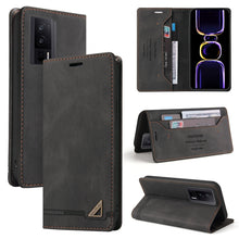 Load image into Gallery viewer, Skin Feel Anti-theft Brush Horizontal Flip Leather Case with Holder, For Xiaomi Redmi Note 13 5G, For Xiaomi Redmi 13C, For Xiaomi Redmi Note 13 Pro+, For Xiaomi Redmi Note 13 Pro 5G, For Xiaomi 13T, For Xiaomi Redmi 12                                 ...