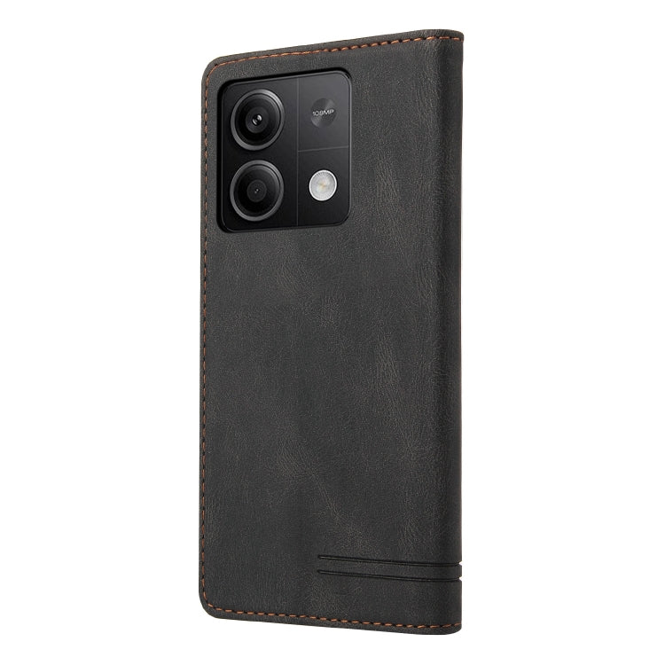 Skin Feel Anti-theft Brush Horizontal Flip Leather Case with Holder, For Xiaomi Redmi Note 13 5G, For Xiaomi Redmi 13C, For Xiaomi Redmi Note 13 Pro+, For Xiaomi Redmi Note 13 Pro 5G, For Xiaomi 13T, For Xiaomi Redmi 12                                 ...