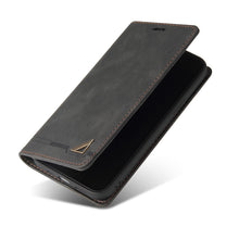Load image into Gallery viewer, Skin Feel Anti-theft Brush Horizontal Flip Leather Case with Holder, For Xiaomi Redmi Note 13 5G, For Xiaomi Redmi 13C, For Xiaomi Redmi Note 13 Pro+, For Xiaomi Redmi Note 13 Pro 5G, For Xiaomi 13T, For Xiaomi Redmi 12                                 ...