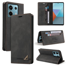 Load image into Gallery viewer, Skin Feel Anti-theft Brush Horizontal Flip Leather Case with Holder, For Xiaomi Redmi Note 13 5G, For Xiaomi Redmi 13C, For Xiaomi Redmi Note 13 Pro+, For Xiaomi Redmi Note 13 Pro 5G, For Xiaomi 13T, For Xiaomi Redmi 12                                 ...