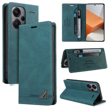 Load image into Gallery viewer, Skin Feel Anti-theft Brush Horizontal Flip Leather Case with Holder, For Xiaomi Redmi Note 13 5G, For Xiaomi Redmi 13C, For Xiaomi Redmi Note 13 Pro+, For Xiaomi Redmi Note 13 Pro 5G, For Xiaomi 13T, For Xiaomi Redmi 12                                 ...