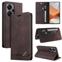 Load image into Gallery viewer, Skin Feel Anti-theft Brush Horizontal Flip Leather Case with Holder, For Xiaomi Redmi Note 13 5G, For Xiaomi Redmi 13C, For Xiaomi Redmi Note 13 Pro+, For Xiaomi Redmi Note 13 Pro 5G, For Xiaomi 13T, For Xiaomi Redmi 12                                 ...