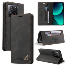 Load image into Gallery viewer, Skin Feel Anti-theft Brush Horizontal Flip Leather Case with Holder, For Xiaomi Redmi Note 13 5G, For Xiaomi Redmi 13C, For Xiaomi Redmi Note 13 Pro+, For Xiaomi Redmi Note 13 Pro 5G, For Xiaomi 13T, For Xiaomi Redmi 12                                 ...