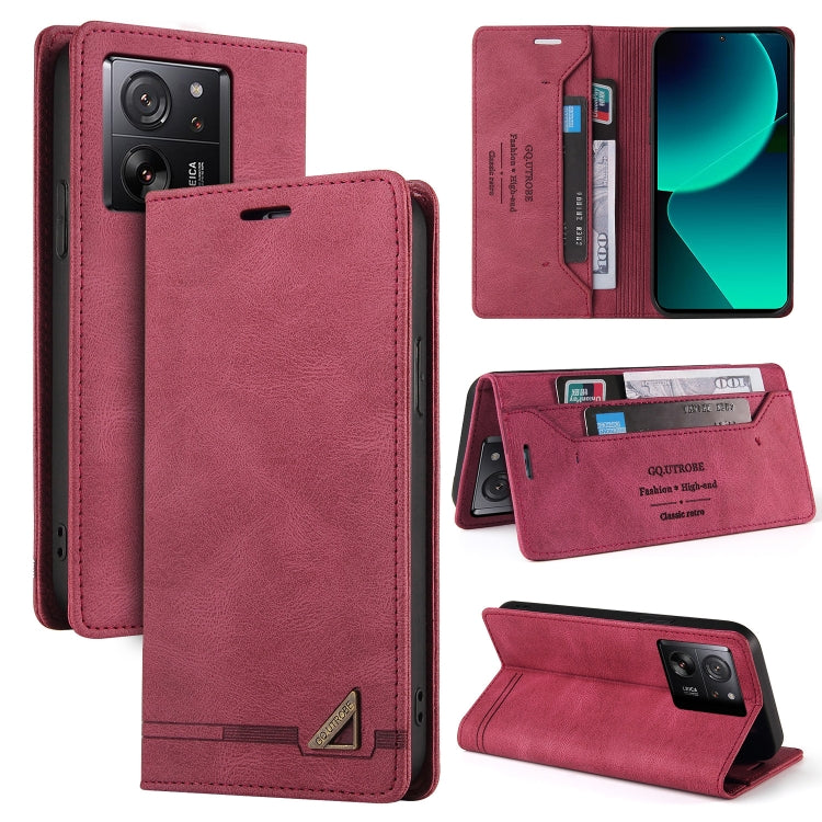 Skin Feel Anti-theft Brush Horizontal Flip Leather Case with Holder, For Xiaomi Redmi Note 13 5G, For Xiaomi Redmi 13C, For Xiaomi Redmi Note 13 Pro+, For Xiaomi Redmi Note 13 Pro 5G, For Xiaomi 13T, For Xiaomi Redmi 12                                 ...