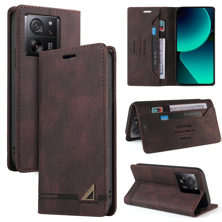 Skin Feel Anti-theft Brush Horizontal Flip Leather Case with Holder, For Xiaomi Redmi Note 13 5G, For Xiaomi Redmi 13C, For Xiaomi Redmi Note 13 Pro+, For Xiaomi Redmi Note 13 Pro 5G, For Xiaomi 13T, For Xiaomi Redmi 12                                 ...