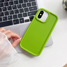Load image into Gallery viewer, Shockproof Frame Frosted TPU Phone Case, For iPhone X / XS, For iPhone XR, For iPhone XS Max, For iPhone 8 Plus / 7 Plus
