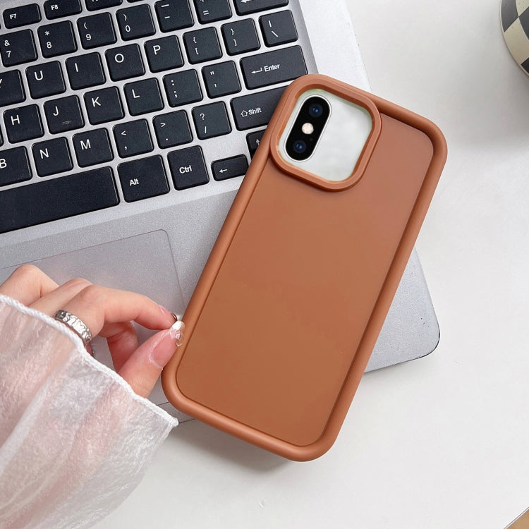 Shockproof Frame Frosted TPU Phone Case, For iPhone X / XS, For iPhone XR, For iPhone XS Max, For iPhone 8 Plus / 7 Plus