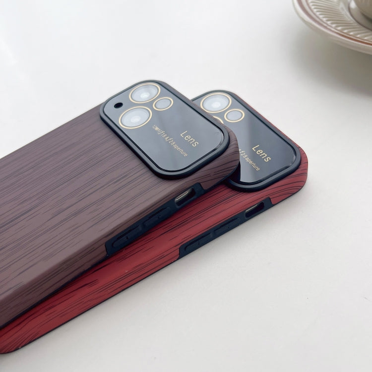 Wood Grain TPU Phone Case with Lens Film, For iPhone 12 Pro, For iPhone 11 Pro Max, For iPhone 11, For iPhone 11 Pro