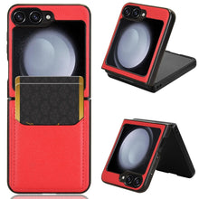 Load image into Gallery viewer, Litchi Texture Card Slots Back Cover Phone Case