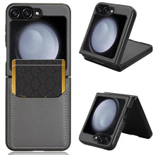 Load image into Gallery viewer, Litchi Texture Card Slots Back Cover Phone Case