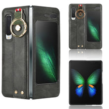 Load image into Gallery viewer, Wristband Leather Back Phone Case