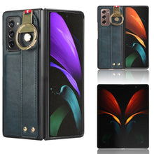 Load image into Gallery viewer, Wristband Leather Back Phone Case